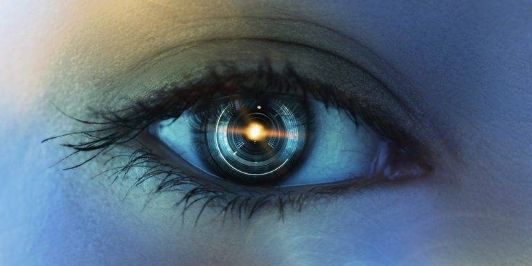 human robot eye